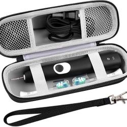 Toothbrush Travel Case Compatible with Oral-B Pro 1000 2000 3000 3 7500/ for Philips Sonicare ProtectiveClean 4100 6100 5100 6 Recharg