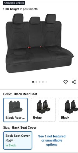 Waterproof Seat Cover
