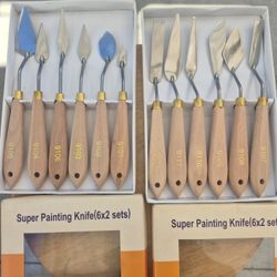 Set Of Painting Knives, New