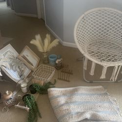 Beach/Boho/Coastal Theme Bedroom Decor