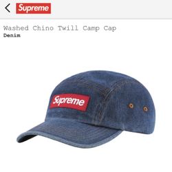 Supreme Denim Camp Cap 