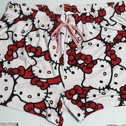 Hello Kitty Pajama Shorts Medium!