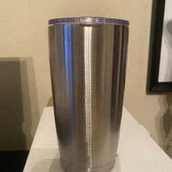 4-pack 20oz Stainless Steel Tumblers W/lids And Reusable Straws