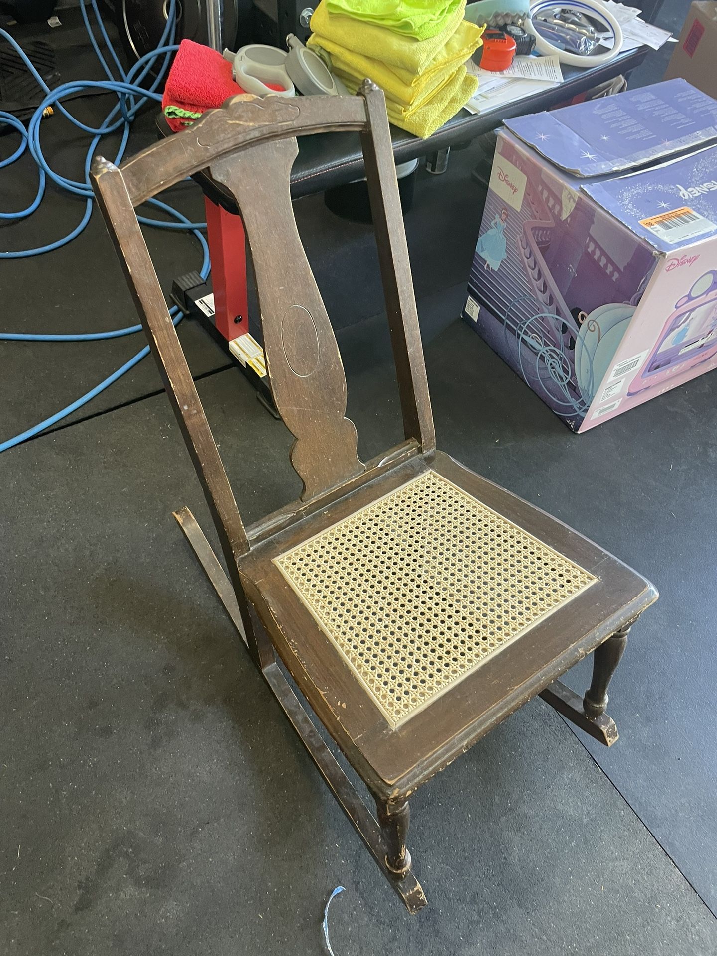 Childrens Wooden Rocking Chair