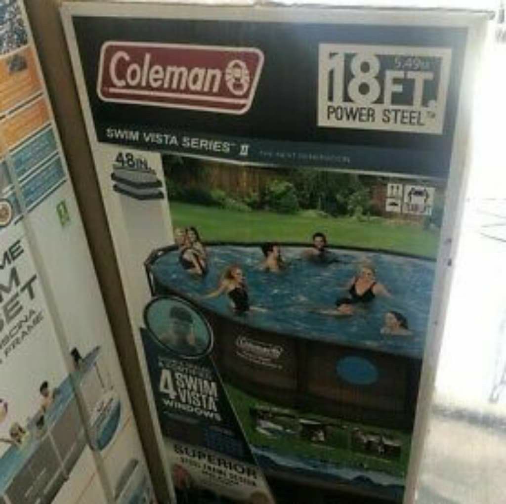 18 Coleman pool