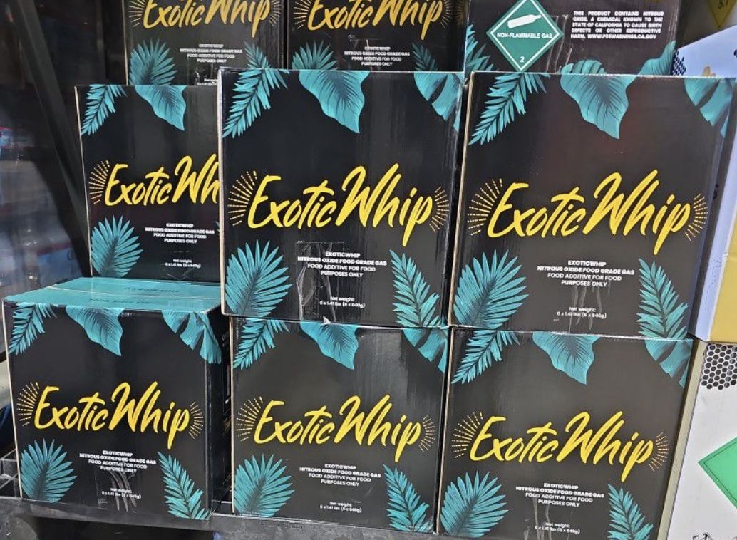 Exotic Whip Cream Chargers 640G ,6 Pack