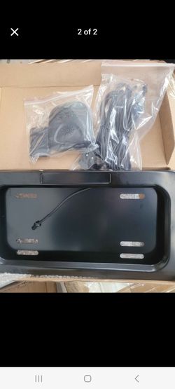 Remote controlled black out license plate. Iykyk