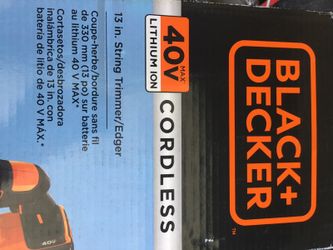 40v cordless trimmer/edger new in box
