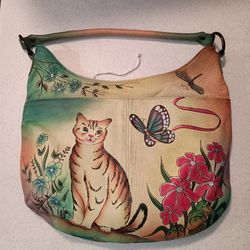 Anushka Leather Cat Bag