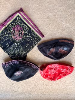 Harley-Davidson Skull Cap and Bandana Lot