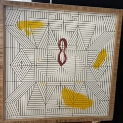 Original Vintage Sergio Battiste Painting “La Confusion”