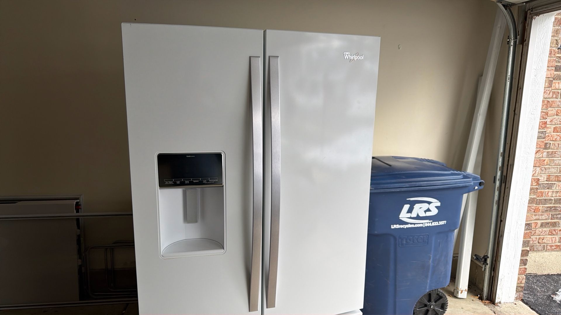 2012 whirlpool french Door