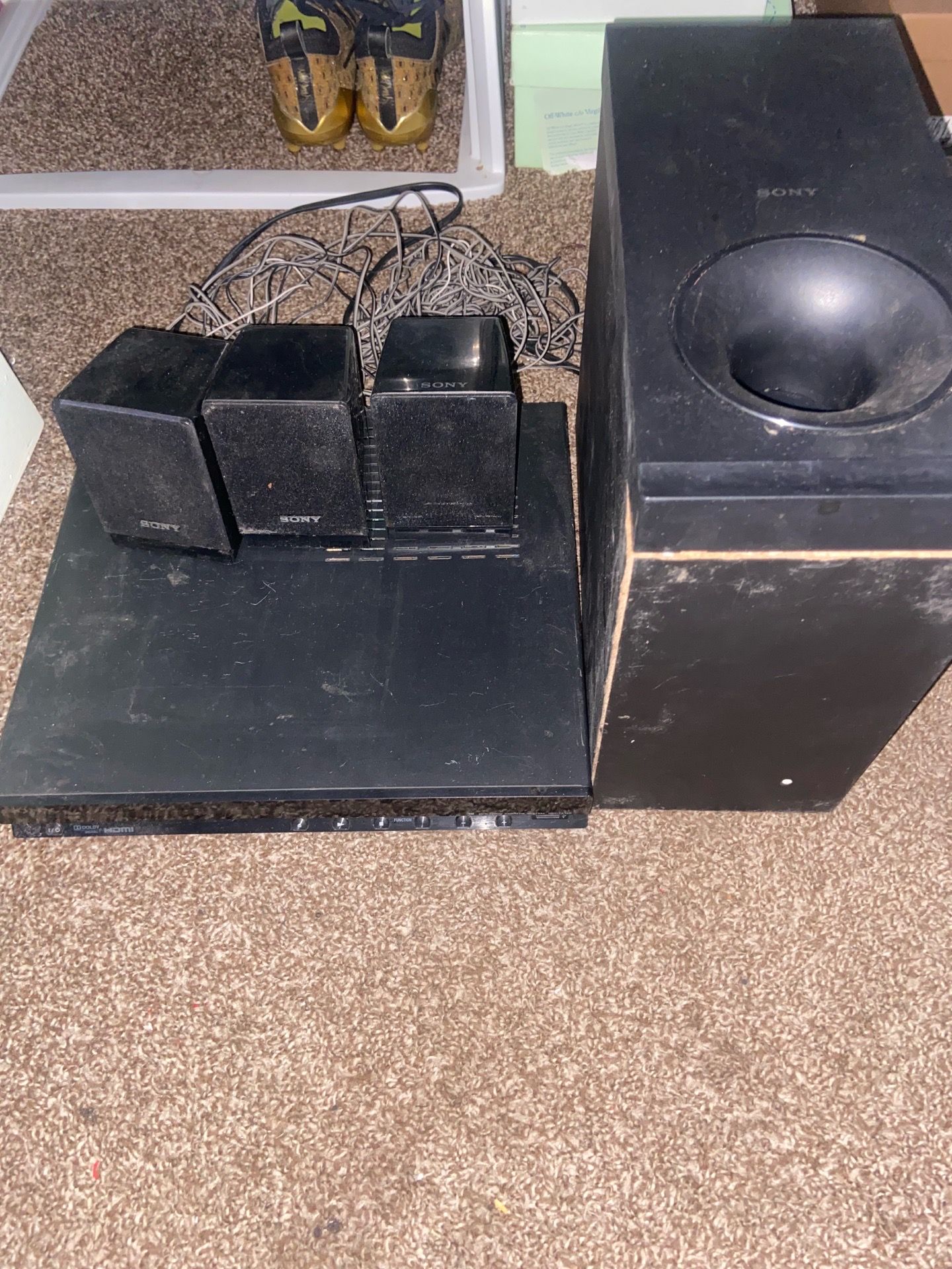 Home theater surround system