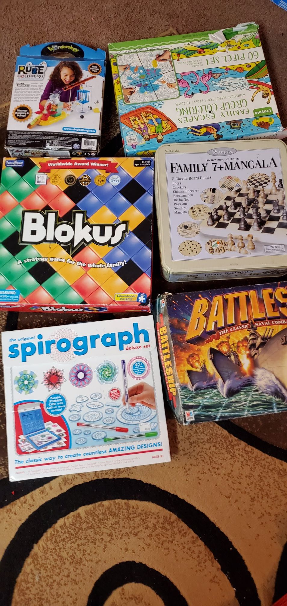 6 of board games