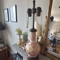 Pink Vintage Lamp 