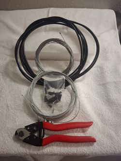 Bicycle brake cables and cutting Tool kit