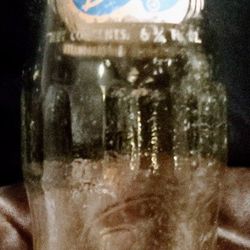 Vintage Birley's Glass Soda Bottle