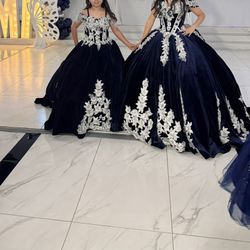 Little Girl 12-14 Quince Dress 
