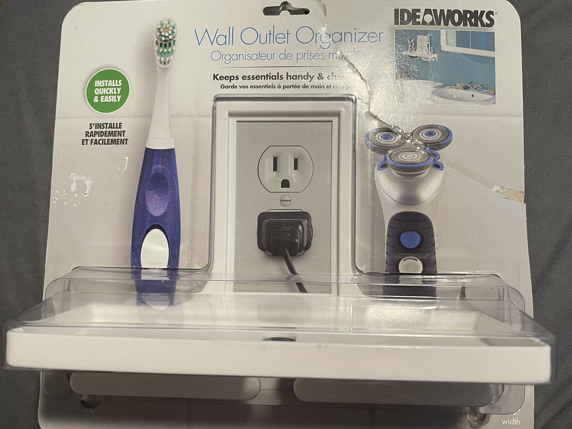 Wall Outlet Shelf/Organizer