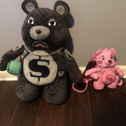 Spray Ground Teddy Bear Backpacks