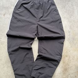 Baggy black Holloway track pants
