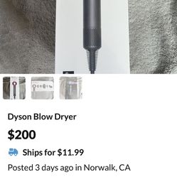 Dyson Blow Dyer •REPOST•