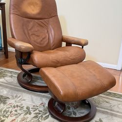 Leather Rocking chair