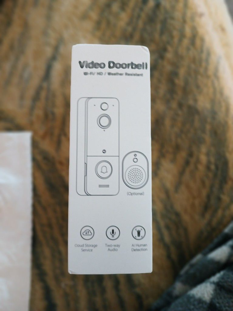 WI-FI VIDEO DOORBEll.        $60