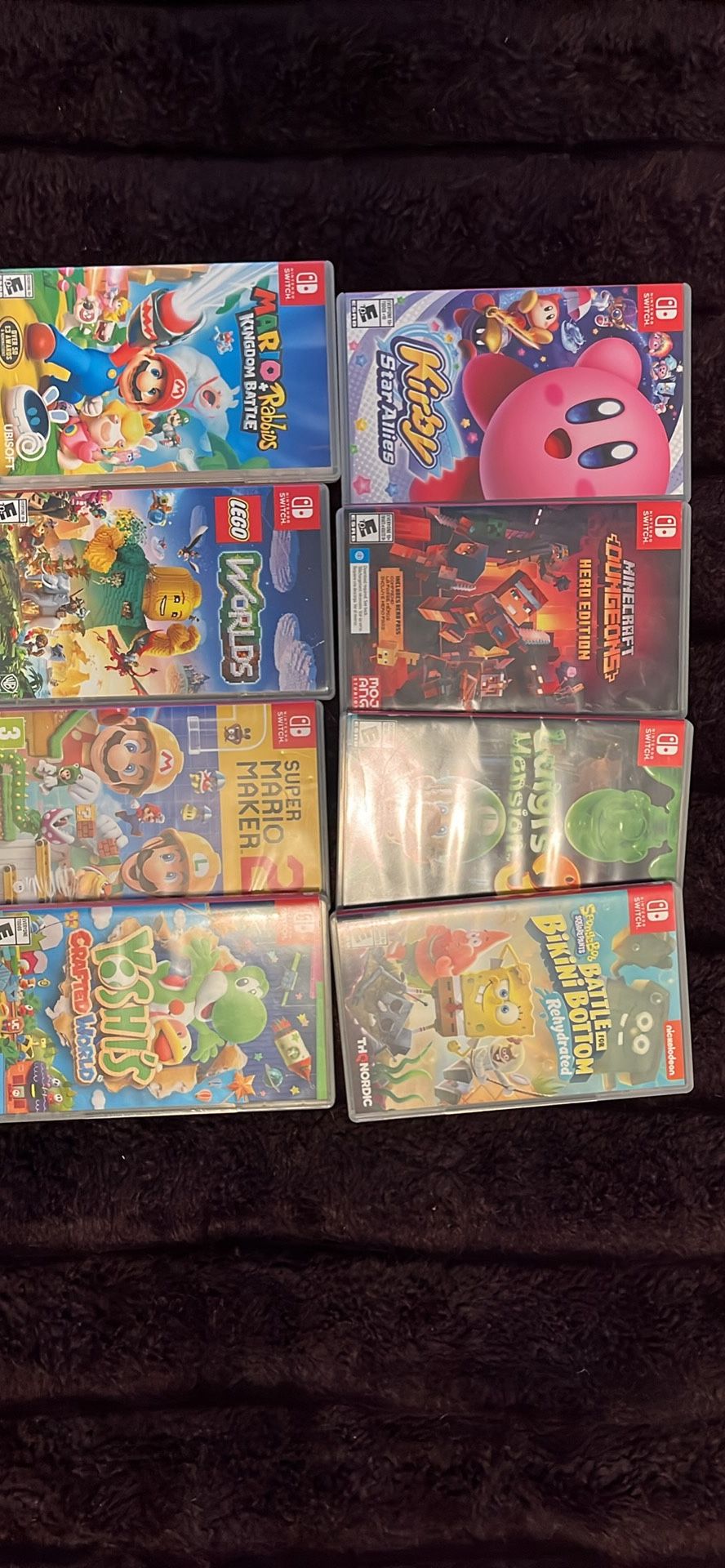 Nintendo Switch Games Sold Together