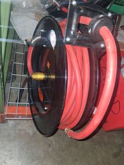 Air pressure with hose