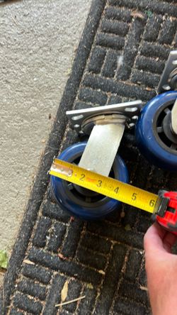 Heavy duty castor wheels (set of 4)
