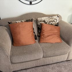 Couch and Pillows