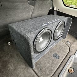 JL Audio Dual 12 Inch Subwoofers in ported box