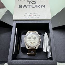 Omega/Swatch: “mission To Saturn” Watch