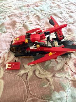 LEGO Ninjago Red Ninja Motorcycle Build
