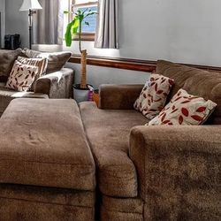 Sofa and Chaise Set - BEST OFFER
