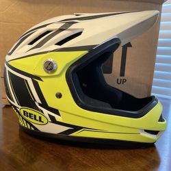 BELL Sanction Full Face BMX Bike Helmet Small Yellow