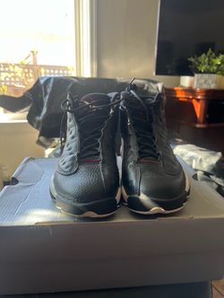 Air Jordan High-Top Sneakers Black Red