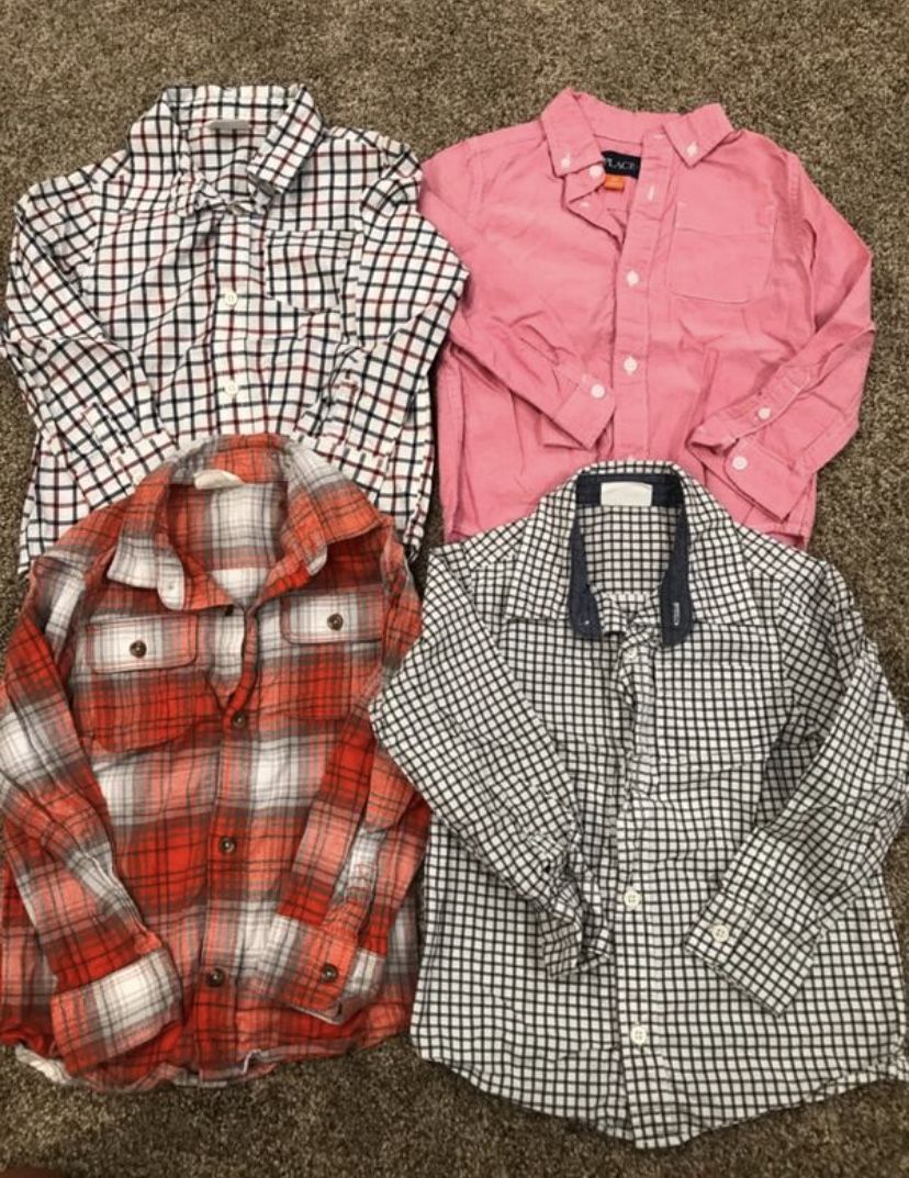 Toddler Boys 4T shirt lot