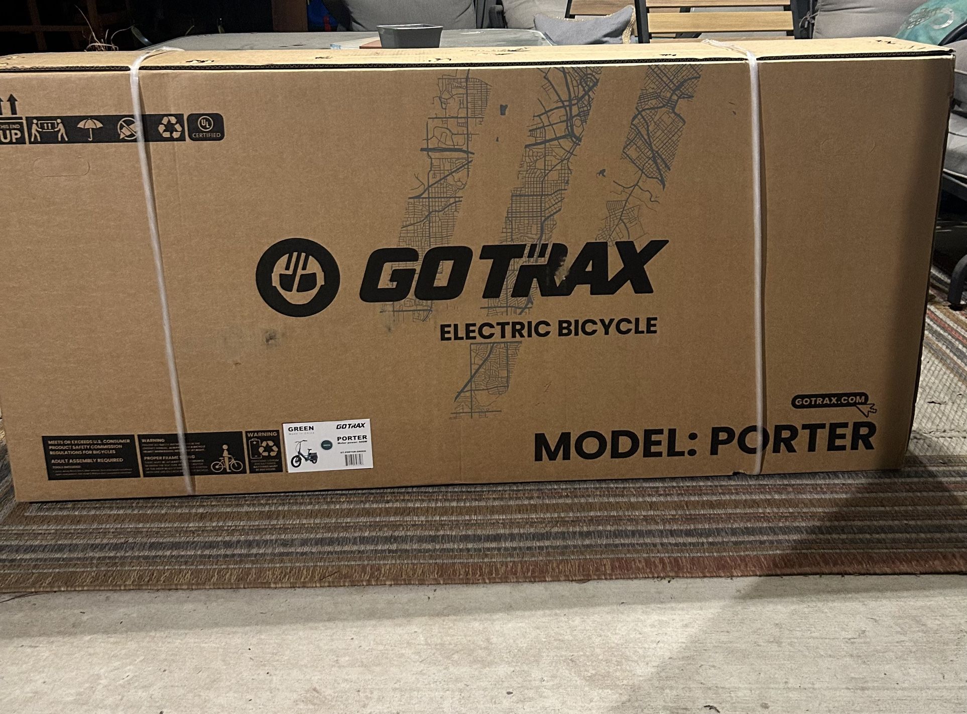 GOTRAX Porter Electric Bike (BRAND NEW)