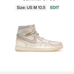 Jordan 1 Retro High OG SP Union LA Bephies Beauty Supply Summer of '96