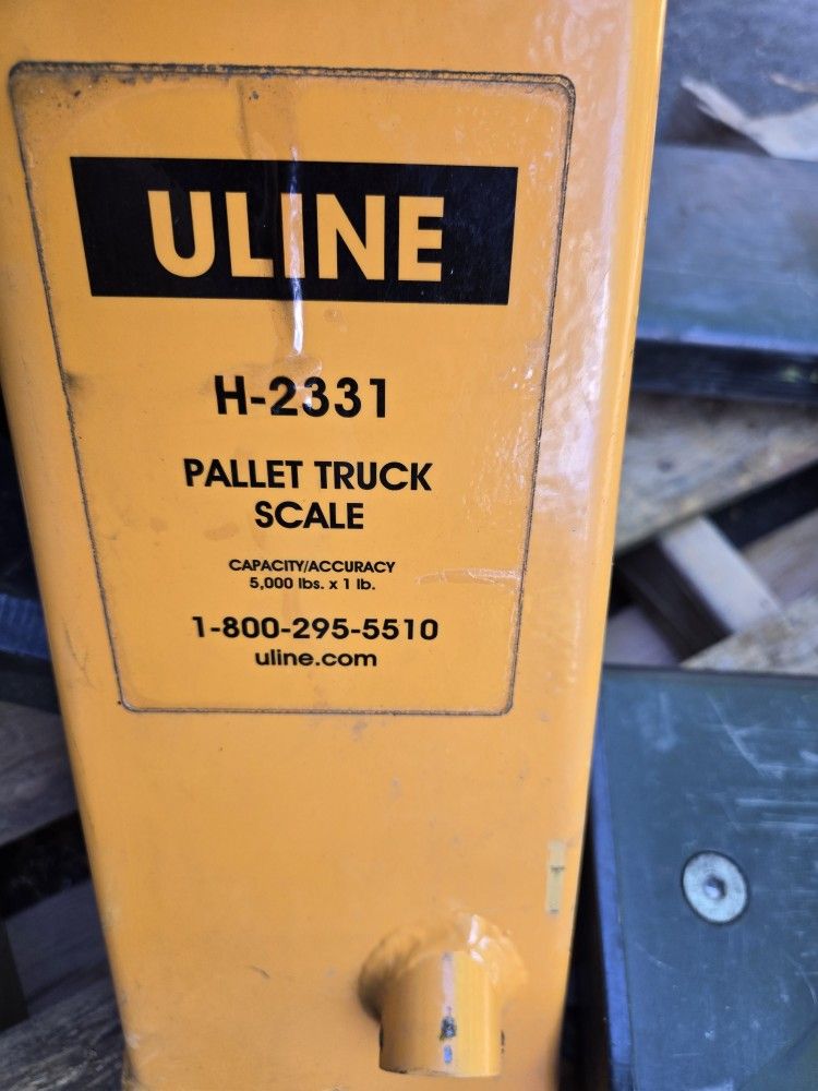 Pallet Jack With Scale