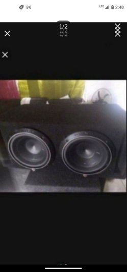 Rockford Fosgate 8-in P2s And Good Condition