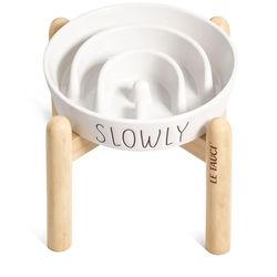 Le Tauci Slow Feeder Bowl With Stand