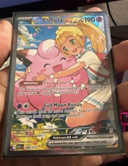 Pokemon Lillie's Clefairy EX