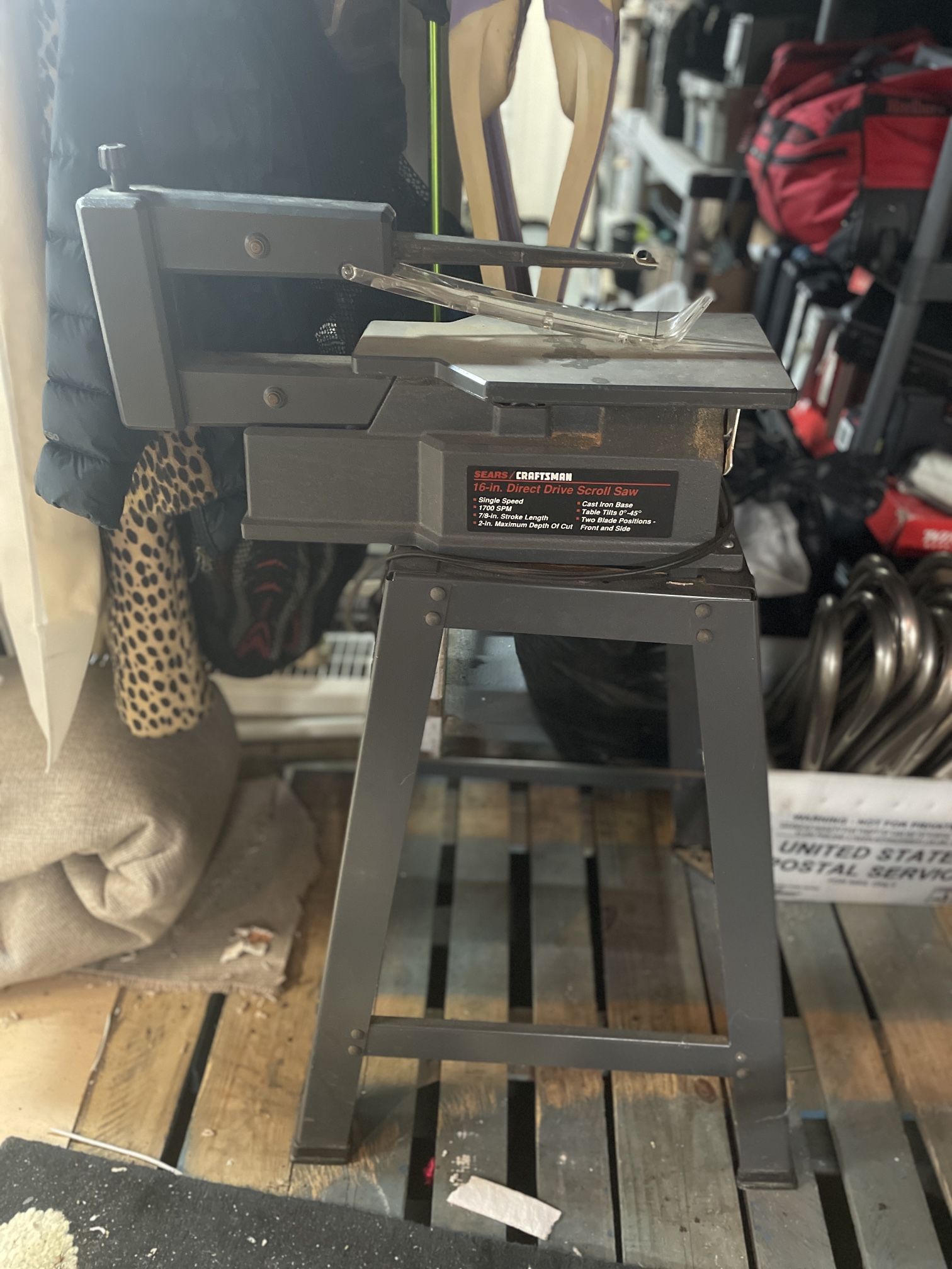Sears Craftsman Scroll Saw With Stand