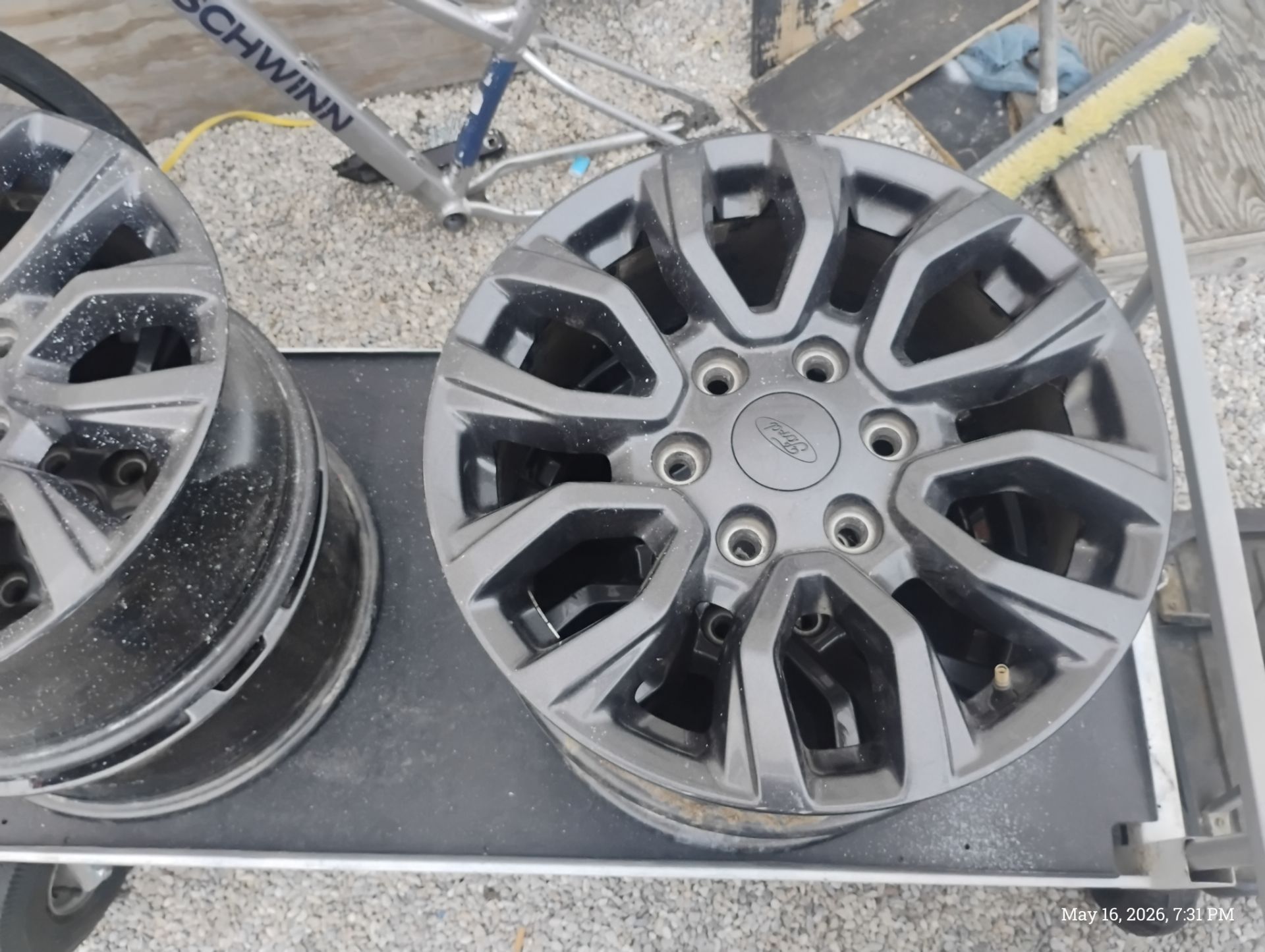 Ford Ranger 2018 2019 2020 2021 2022 2023 17" OEM Wheel Rim Dark Cha