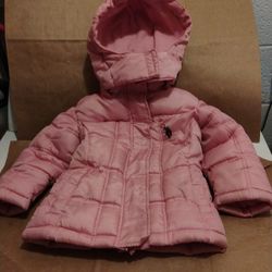 Polo Hooded Toddler Snow Jacket - Size 2