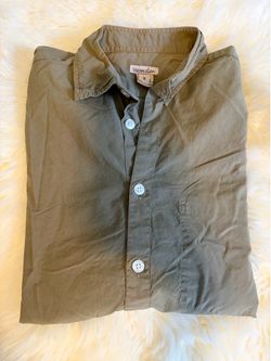 Steven Alan Hidden Pocket Button Down Shirt S