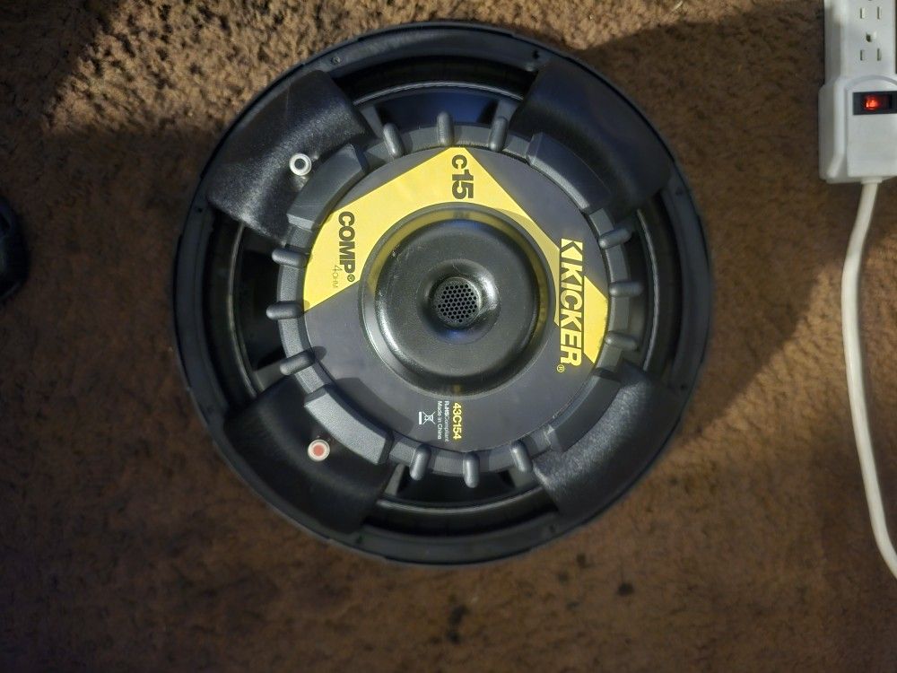 Kicker Comp C 15's 👈😎